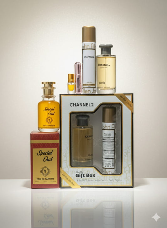 5 IN 1 SUMMER CLEARANCE SALE SPECIAL OUD GIFT BOX FEFILLER AND ATTAR